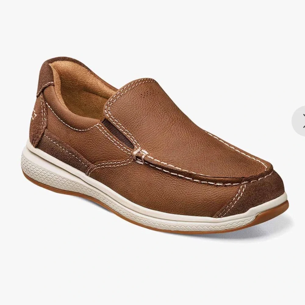 Florsheim leather shoes, boys 3